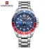 Naviforce NF9192 China men quartz watch stylish Stainless steel band Date display business wristwatch